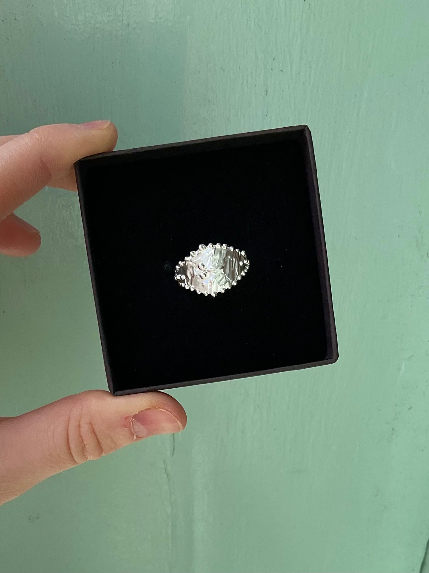 Silver Phallus Ring