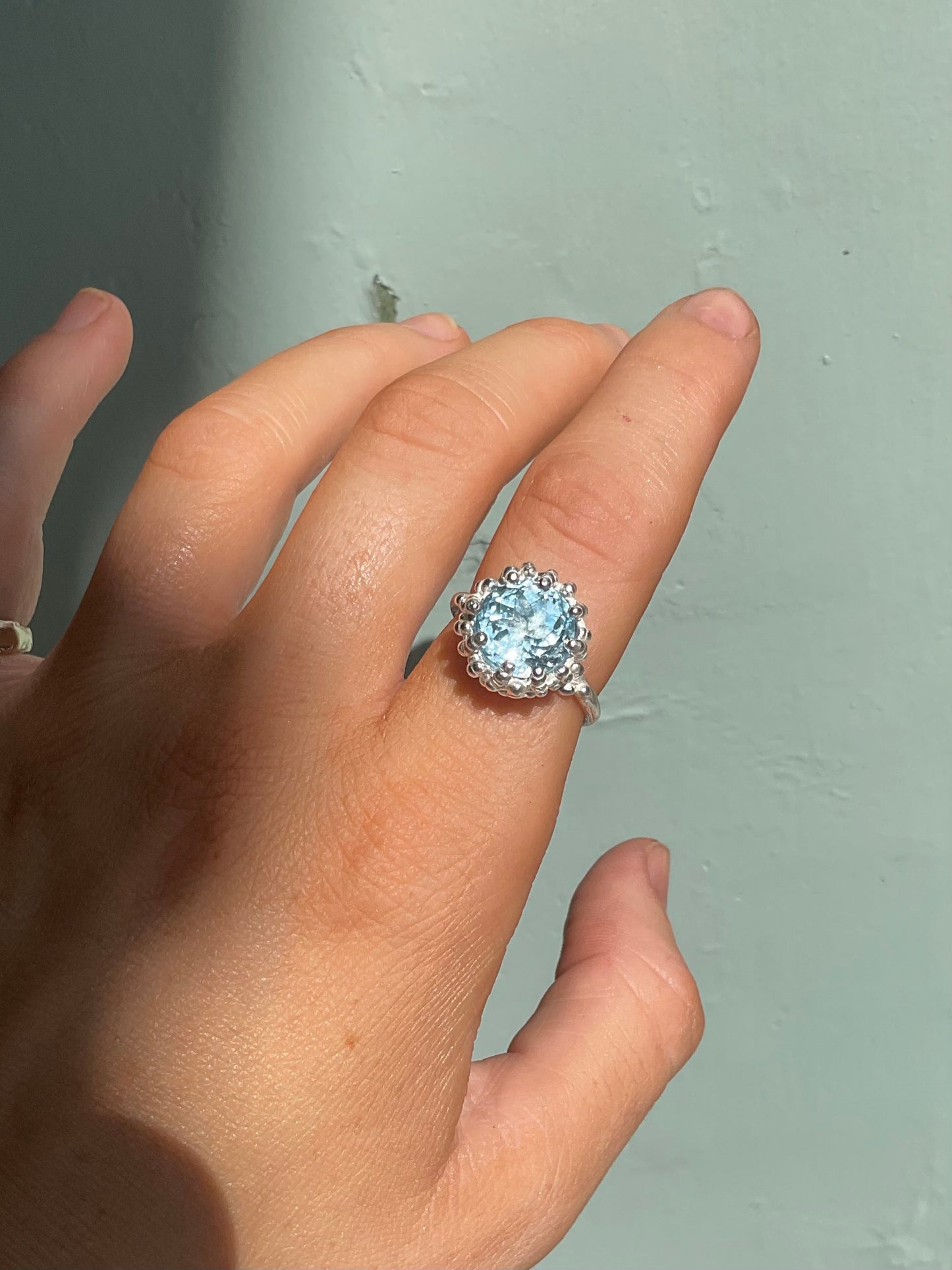 SPLASH Ring, Aqua Topaz