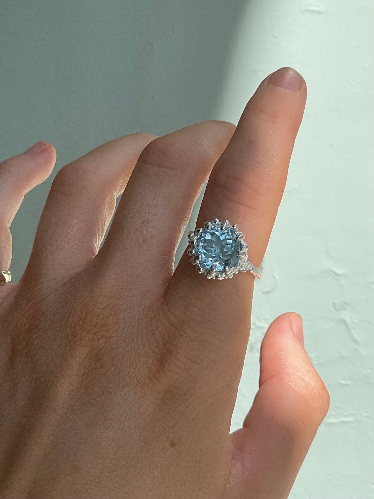 SPLASH Ring, Aqua Topaz
