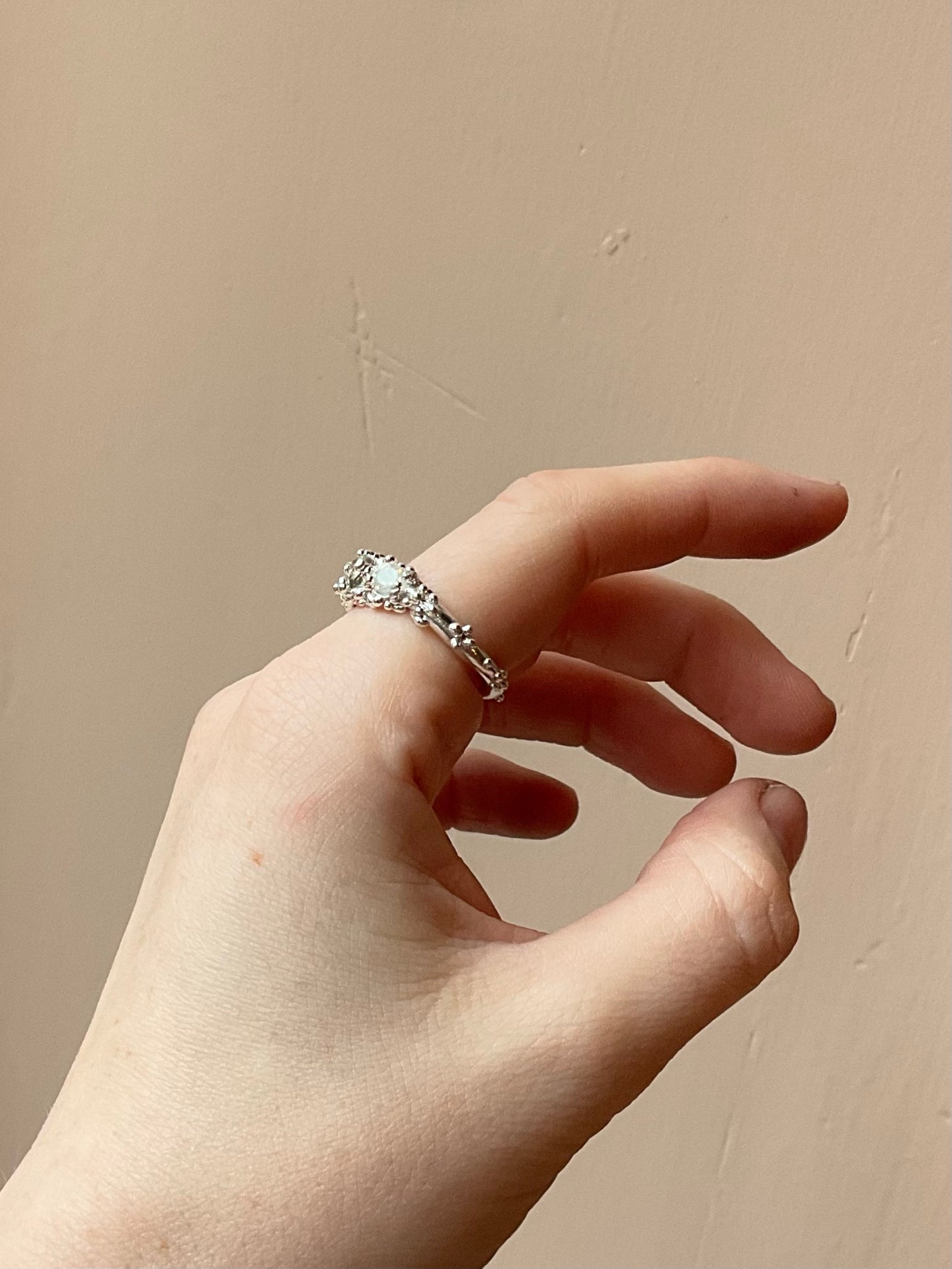 Tourmaline Barnacle Ring #3