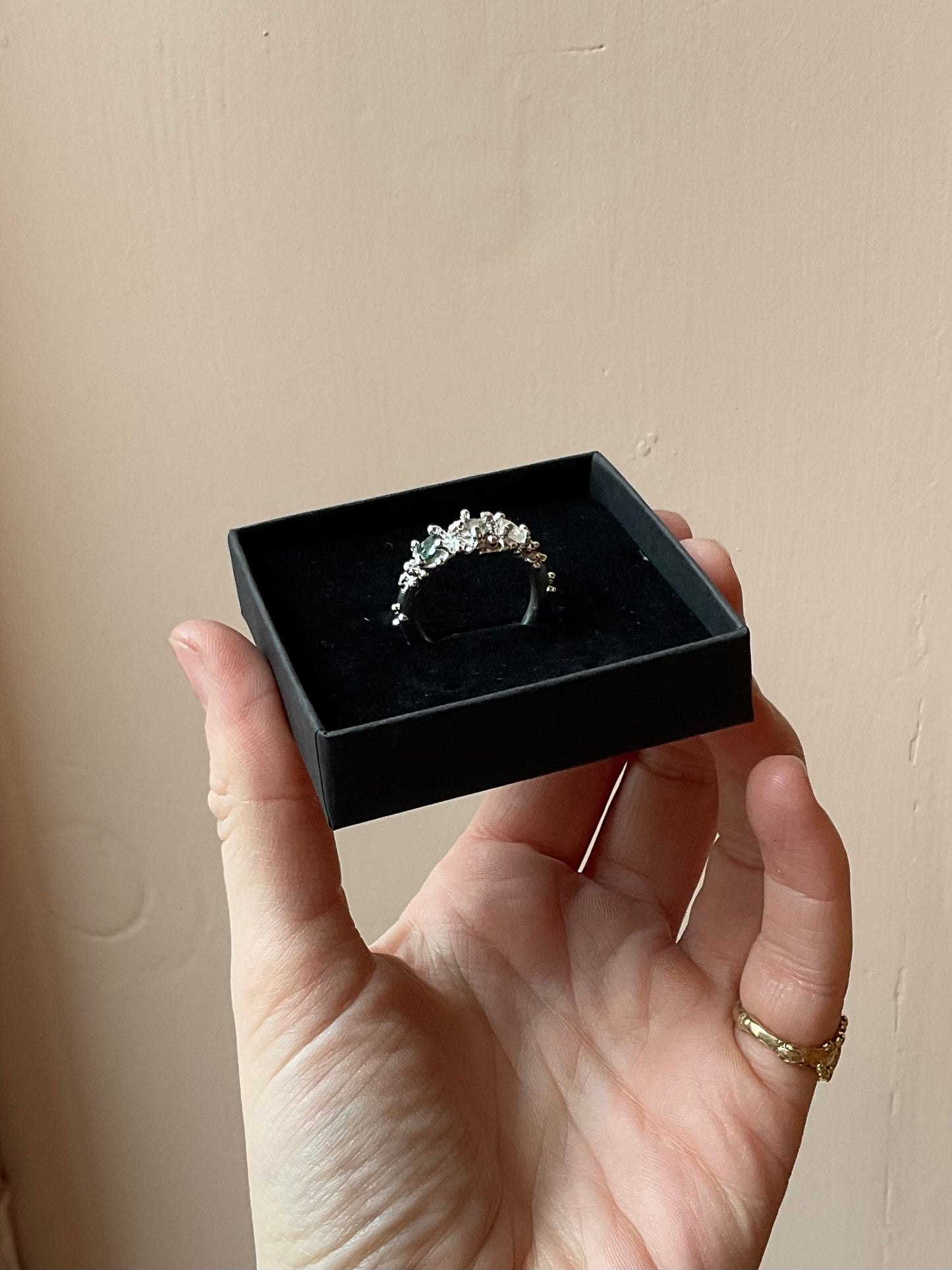 Tourmaline Barnacle Ring #3