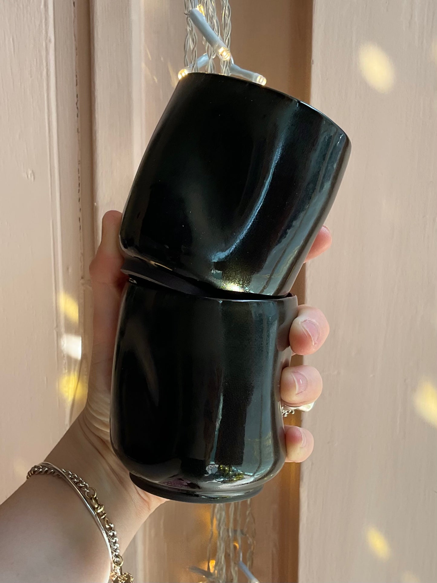 ‘Fluiform' SOFT Ceramic Tumbler, Black