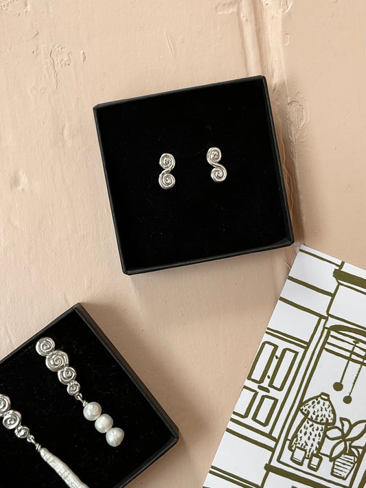 Ripple earrings