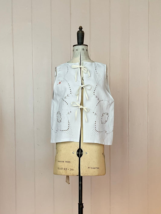 Jess Vest 4, reworked vintage