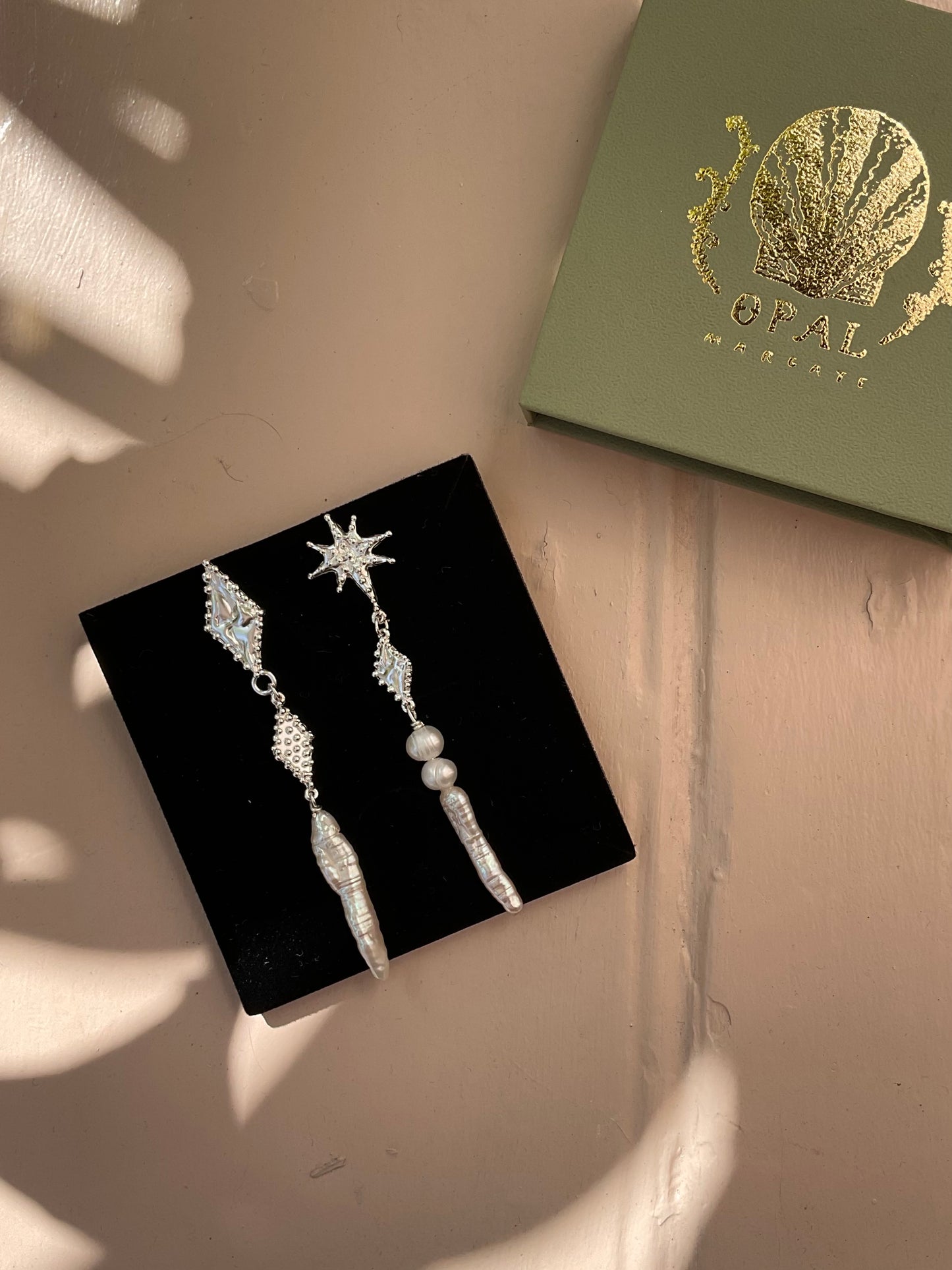 “Diamond Geezer” Earrings