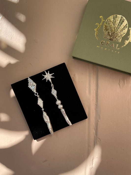 “Diamond Geezer” Earrings