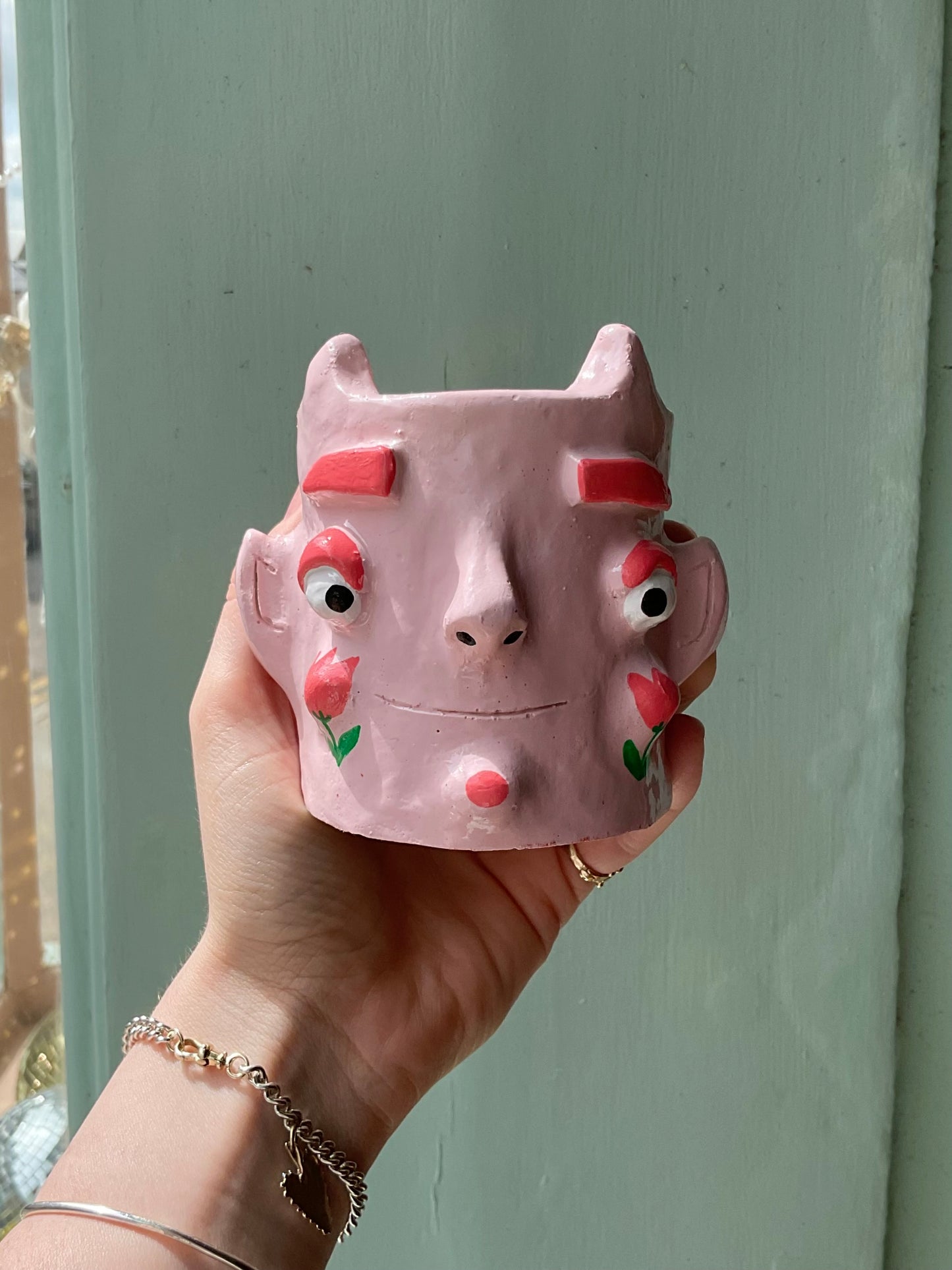“Lil” Devil Tulip Pot