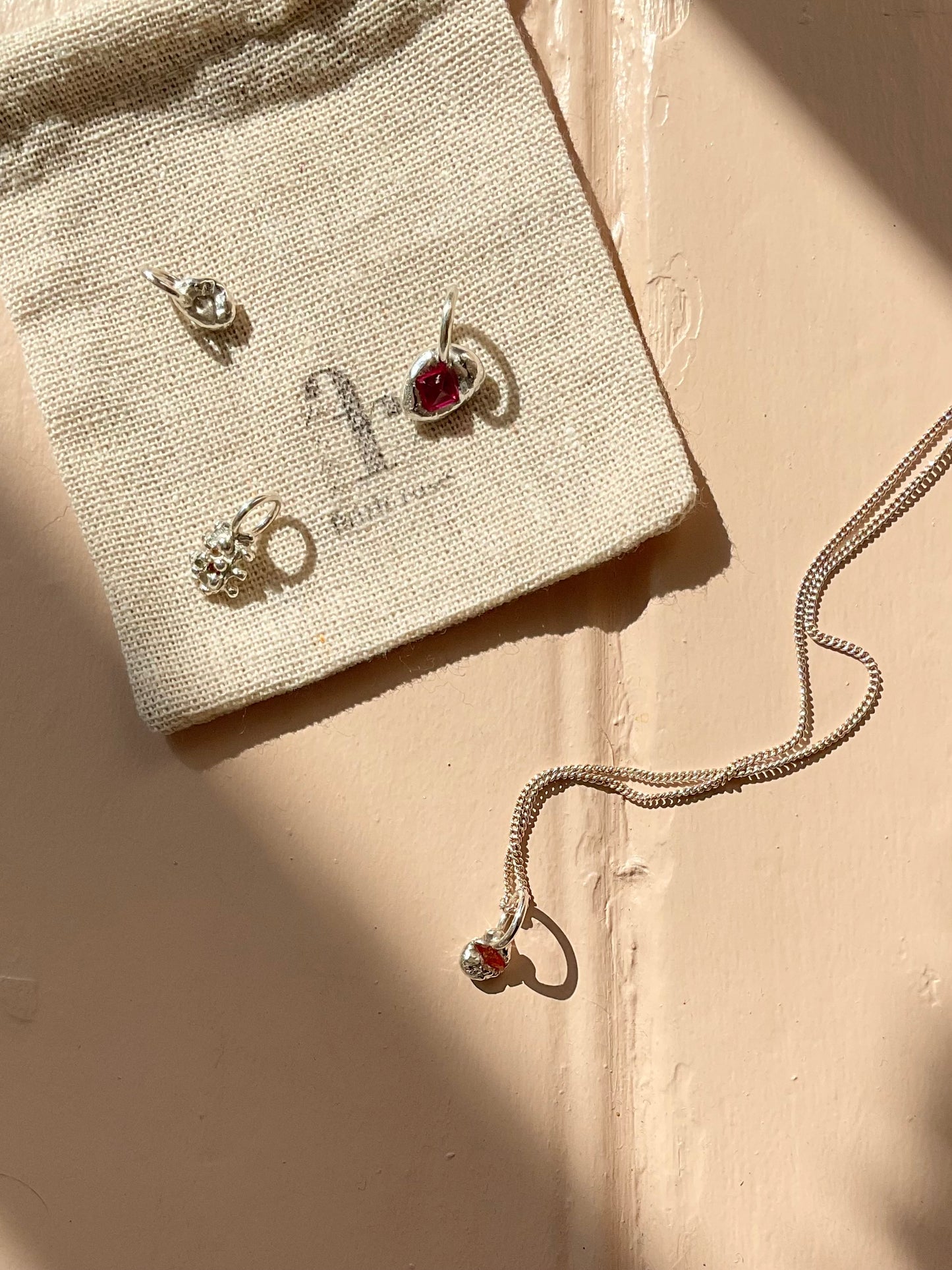 Tear Drop Gem Charm