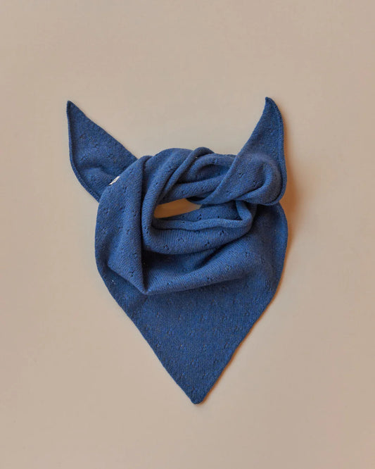 Pointelle Triangle Scarf- Lapiz