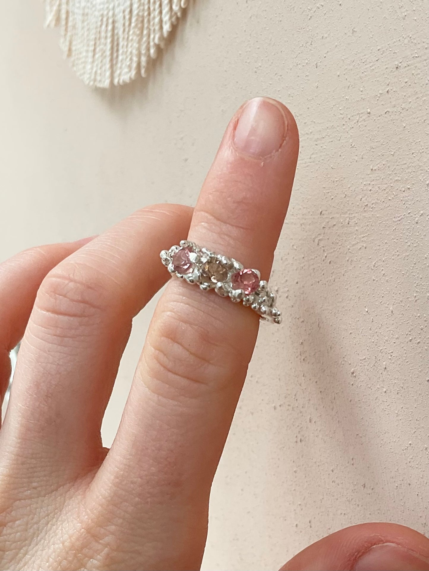 Tourmaline Barnacle Ring #4