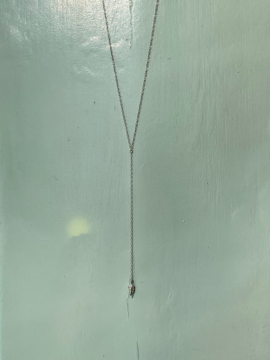 Little Shell Lariat Necklace