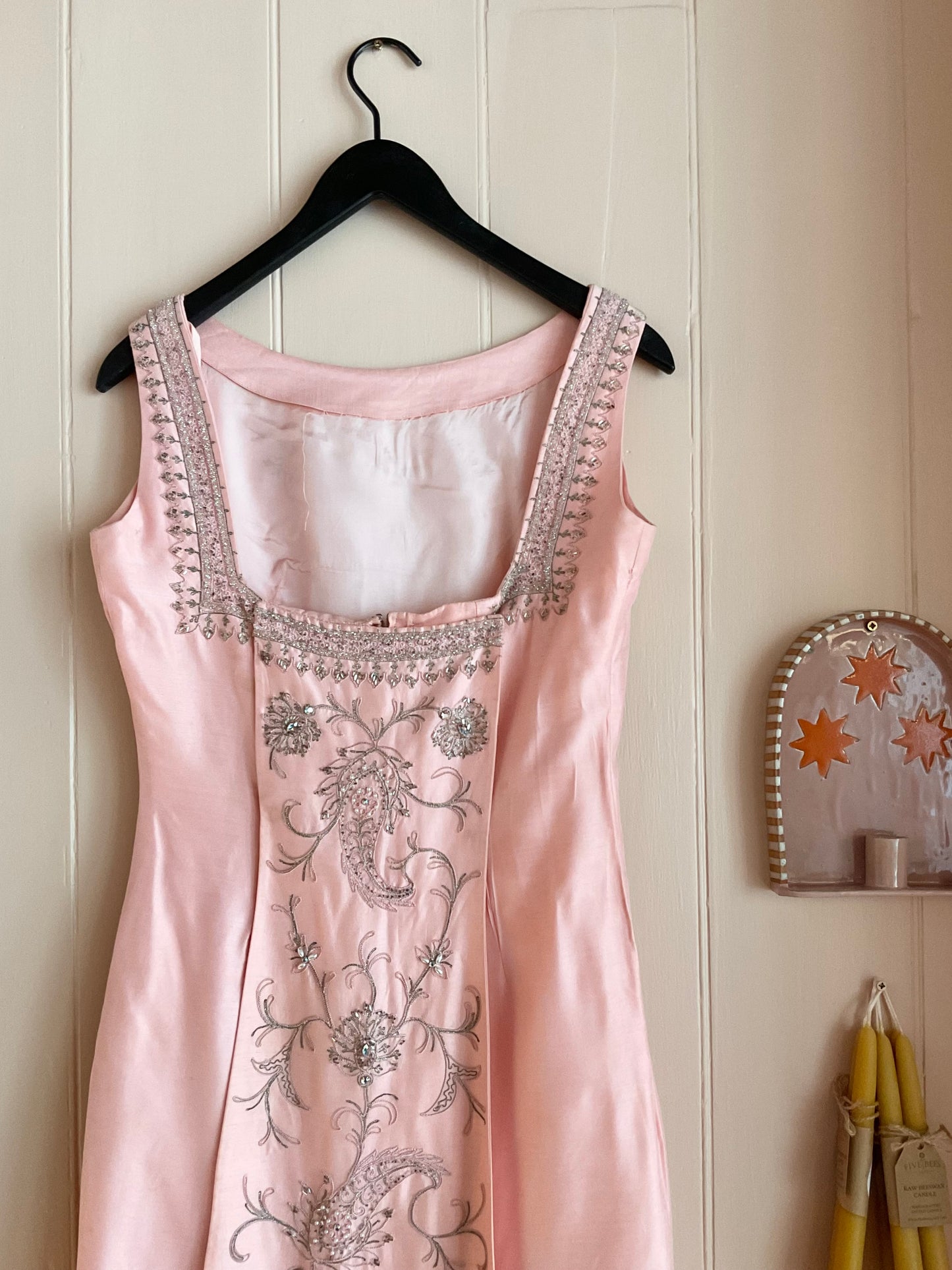 Vintage Robert Dorland Pink Occasion Dress