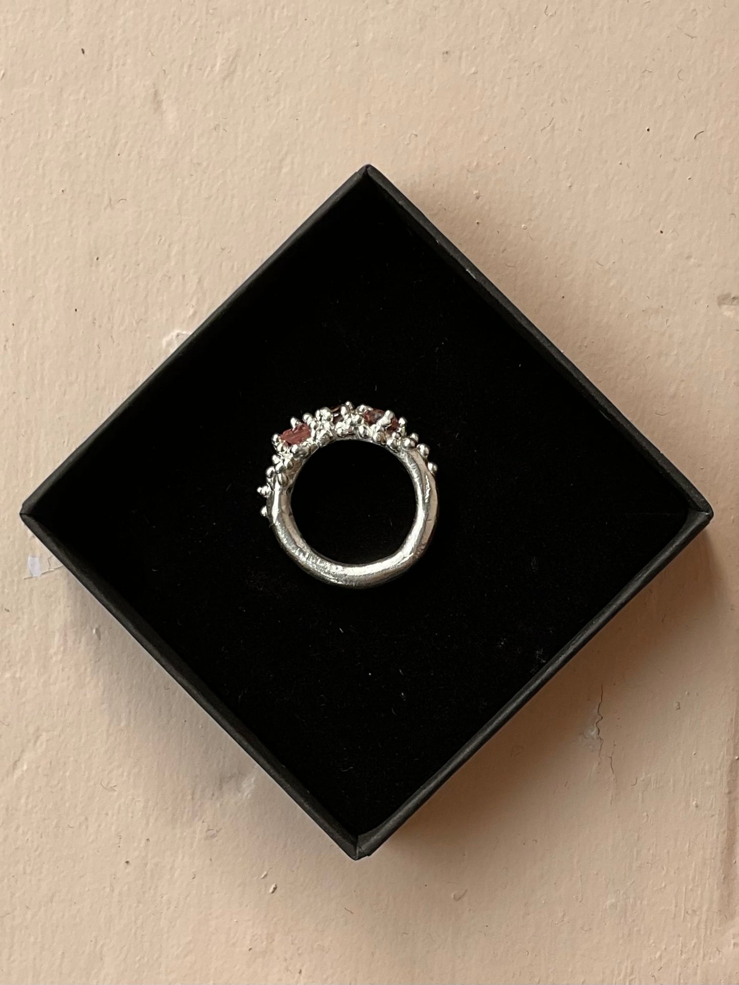 Tourmaline Barnacle Ring #4