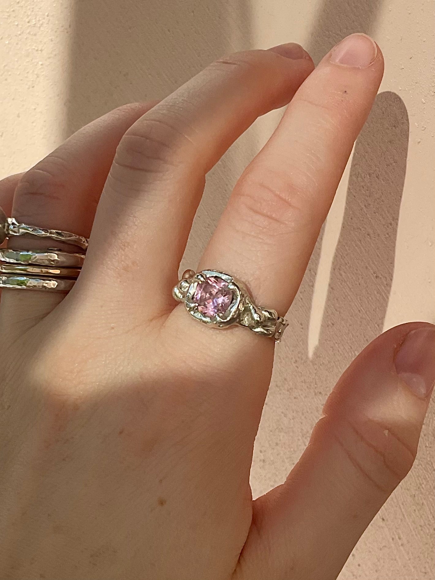 Candy floss ring