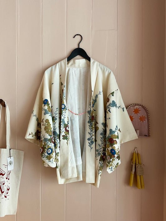 Vintage Short Kimono