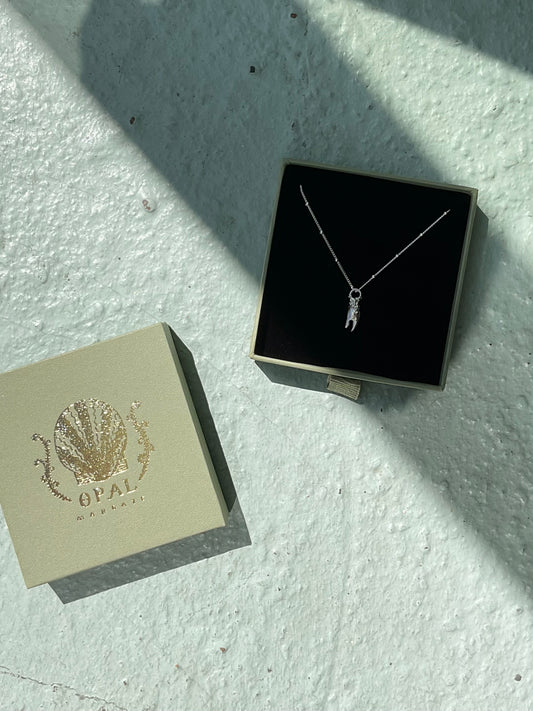 Micro Crab Claw Pendant