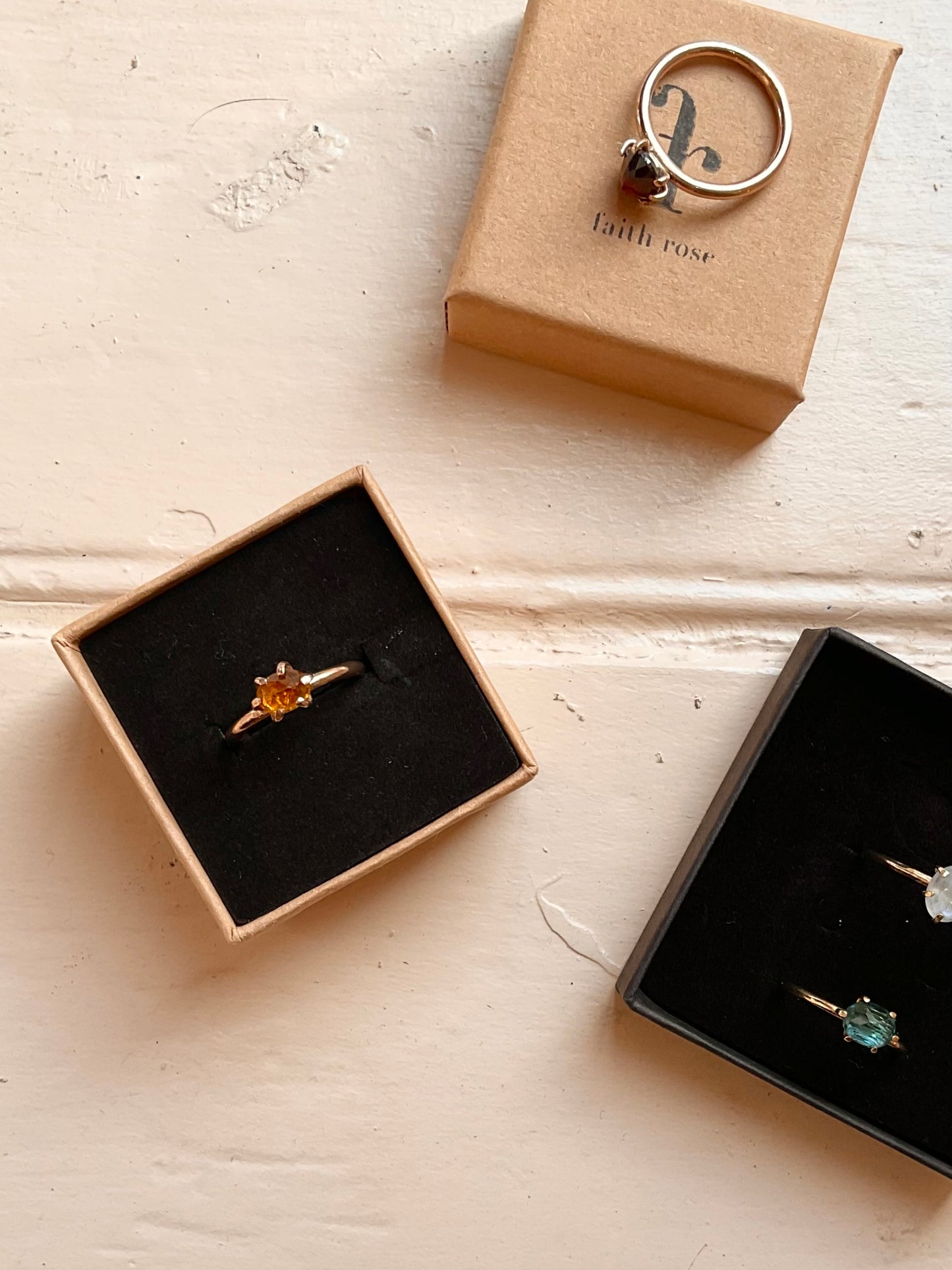 Citrine, Rose Gold Ring