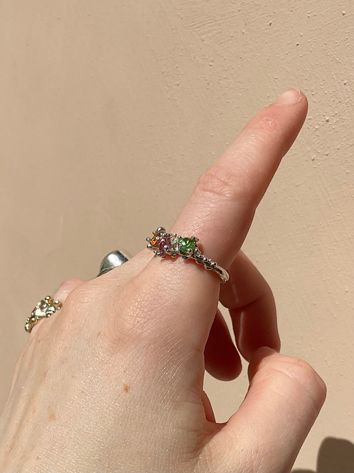 Tourmaline Barnacle Ring #1
