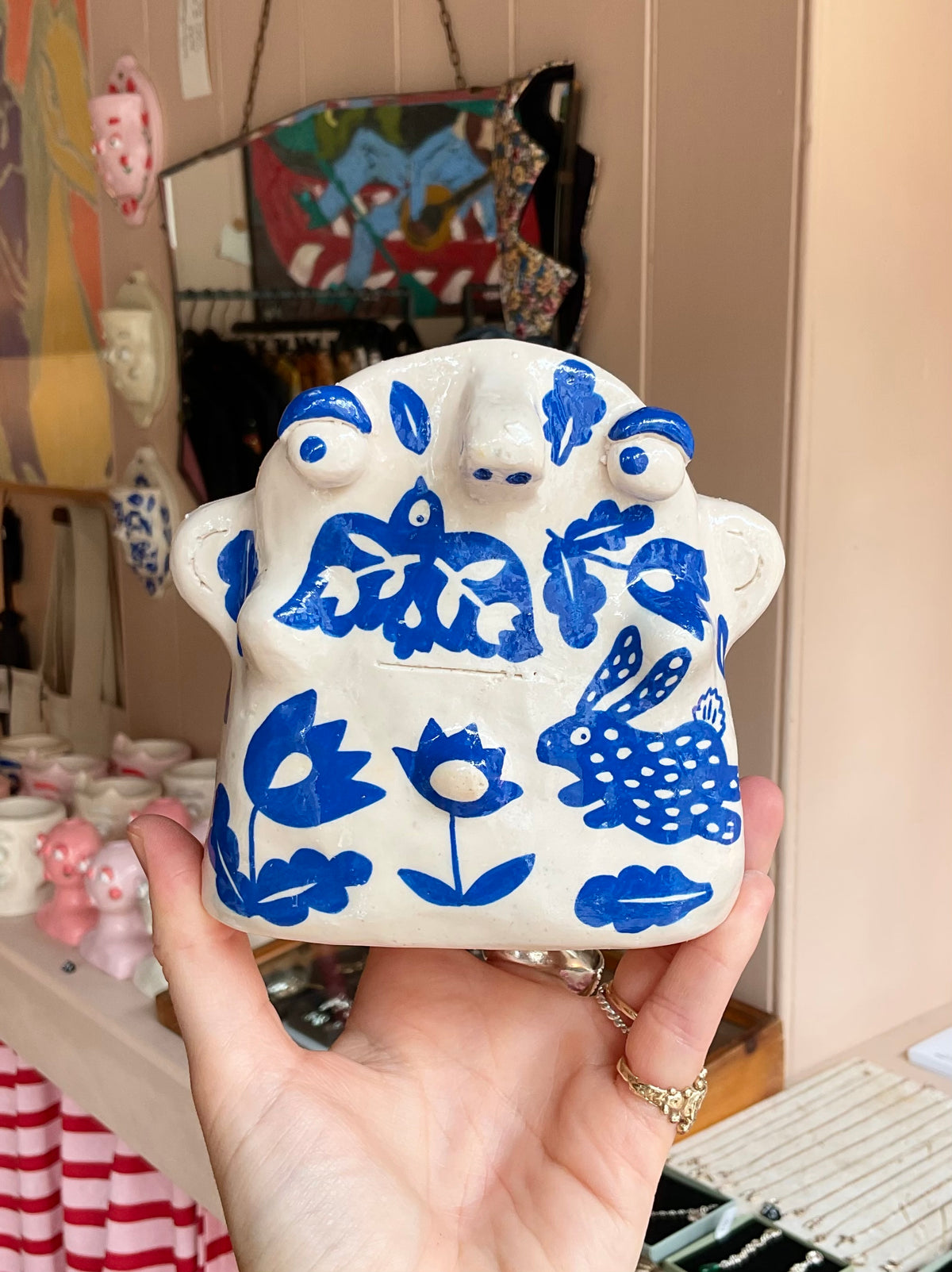 Delftware Glasses Holder