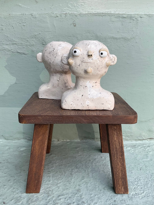 Speckle Candlestick Holder