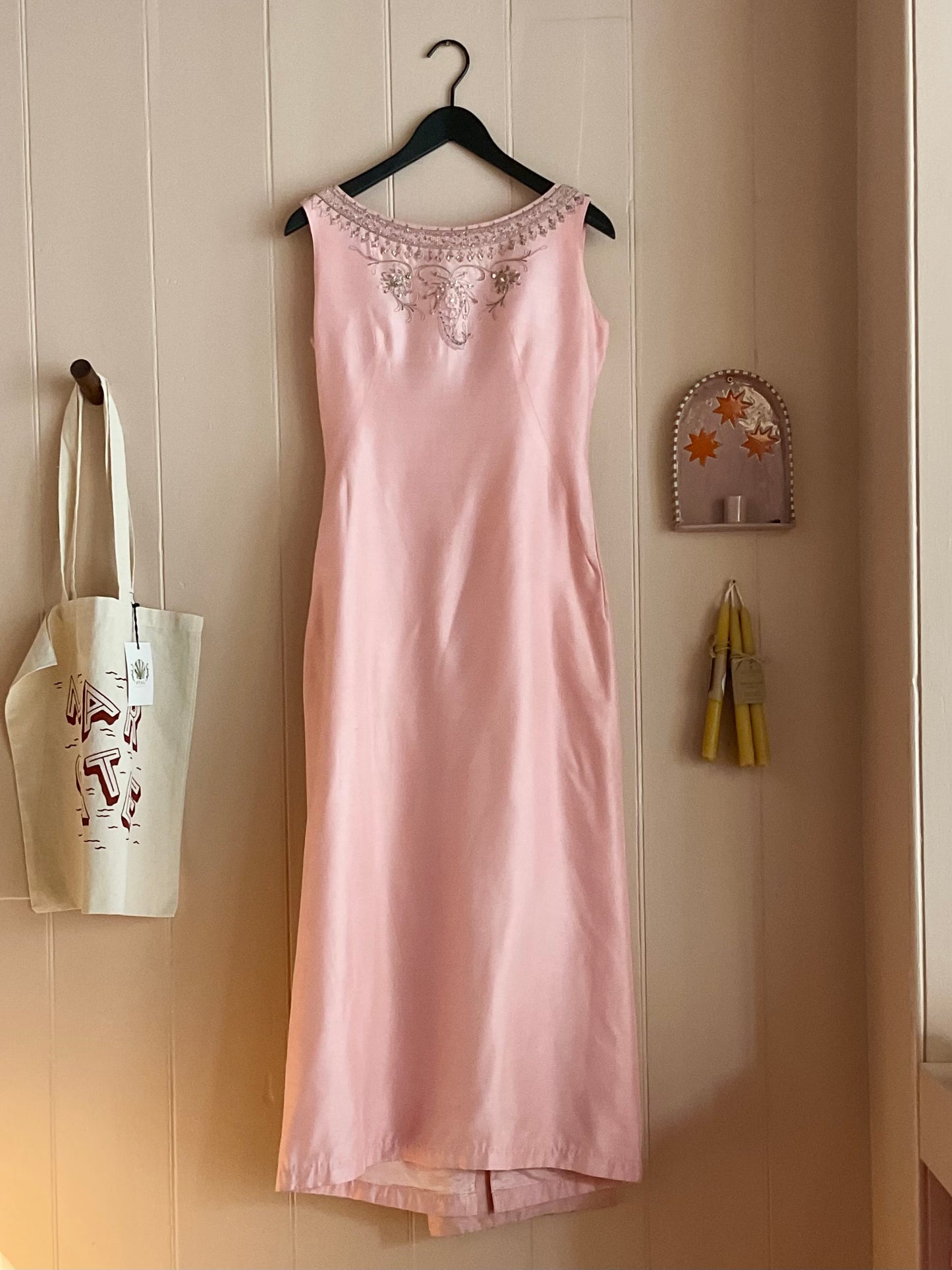 Vintage Robert Dorland Pink Occasion Dress