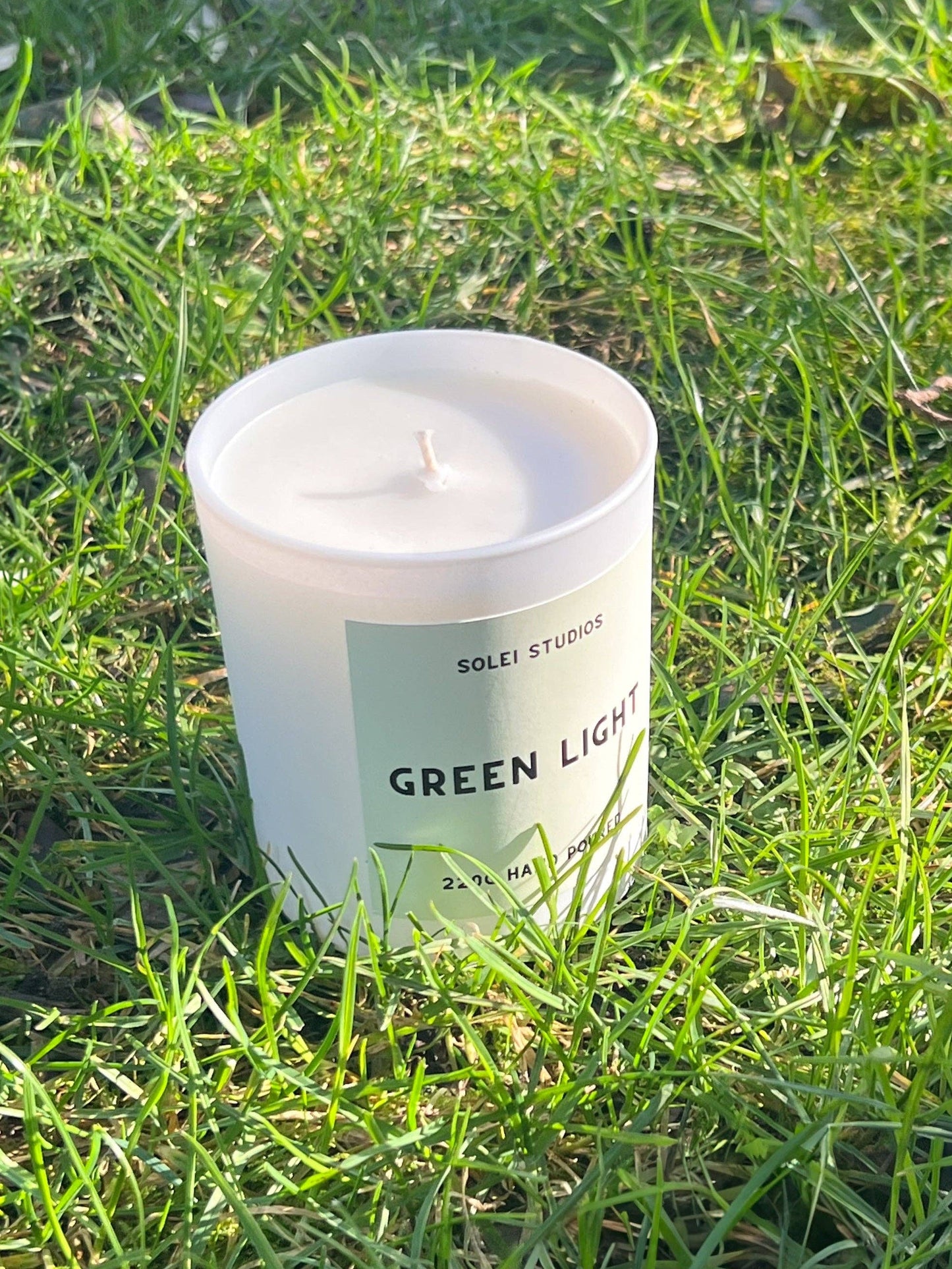 Green Light Candle
