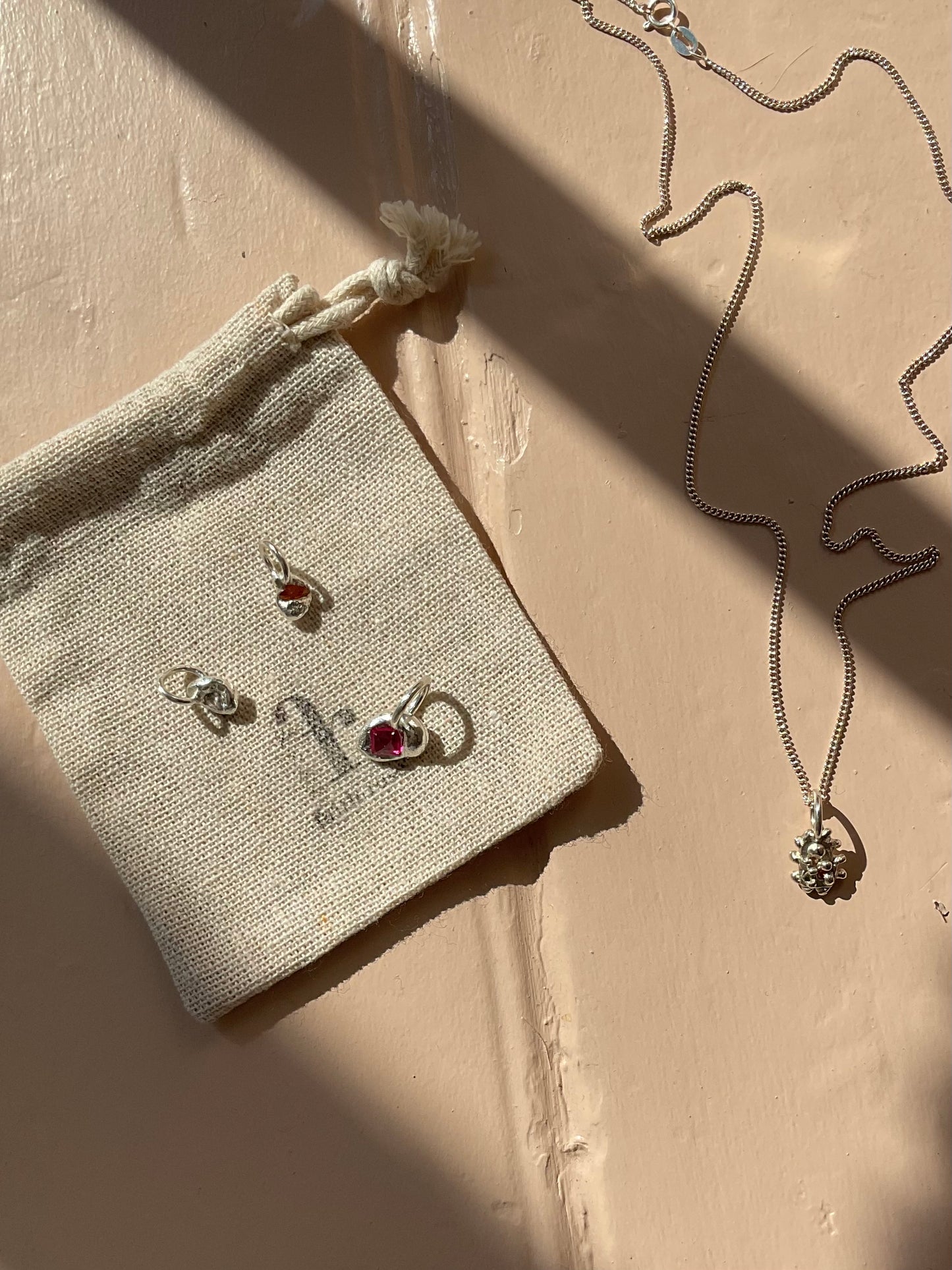 Tear Drop Gem Charm