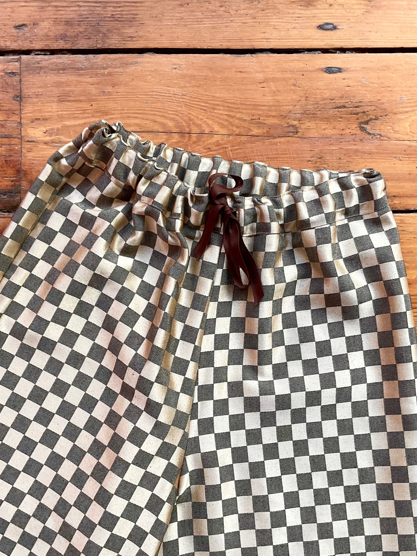 Dreamland Bloomers, Jacquard Check