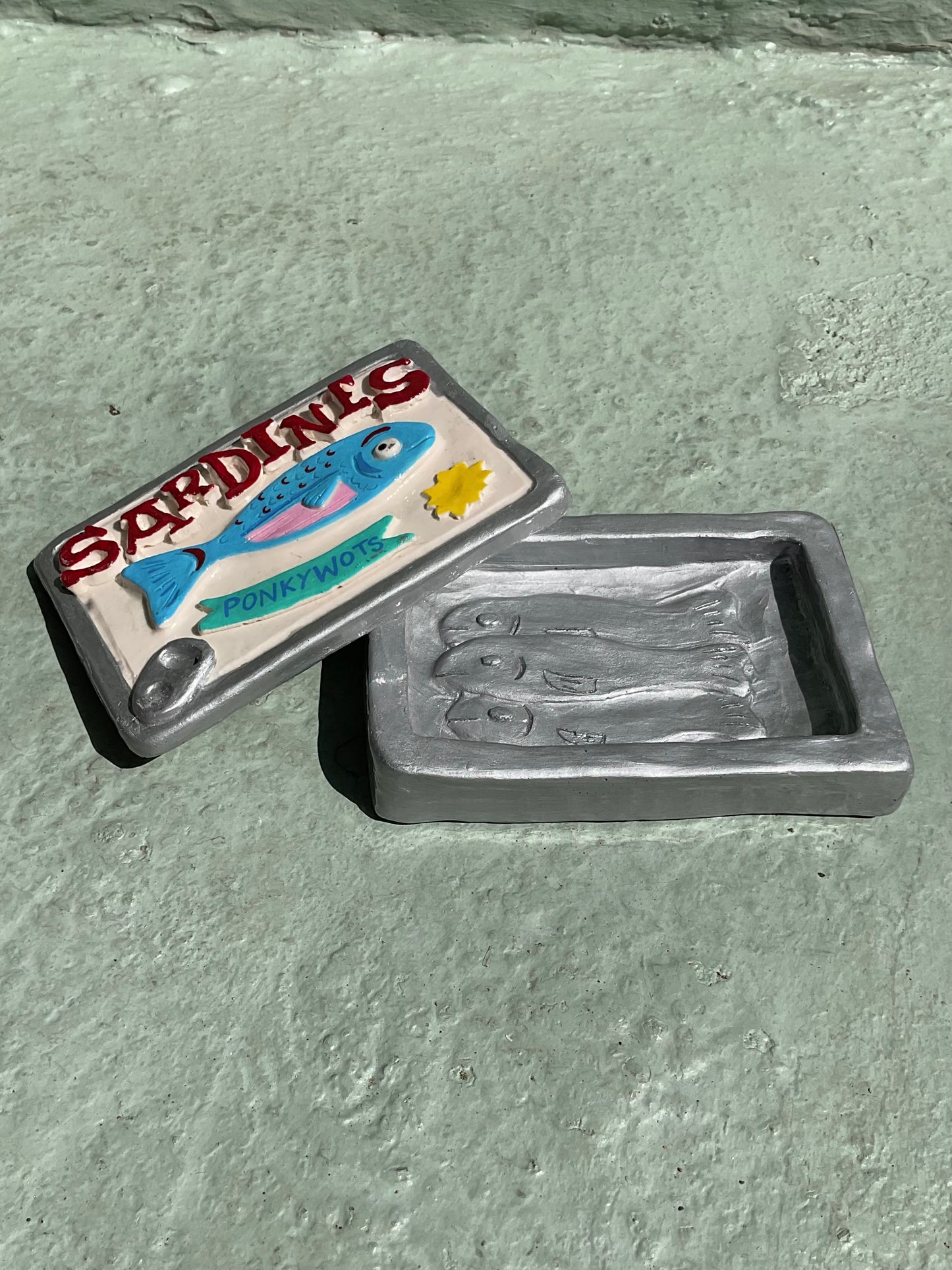 Sardine Matchbox / Storage Tin