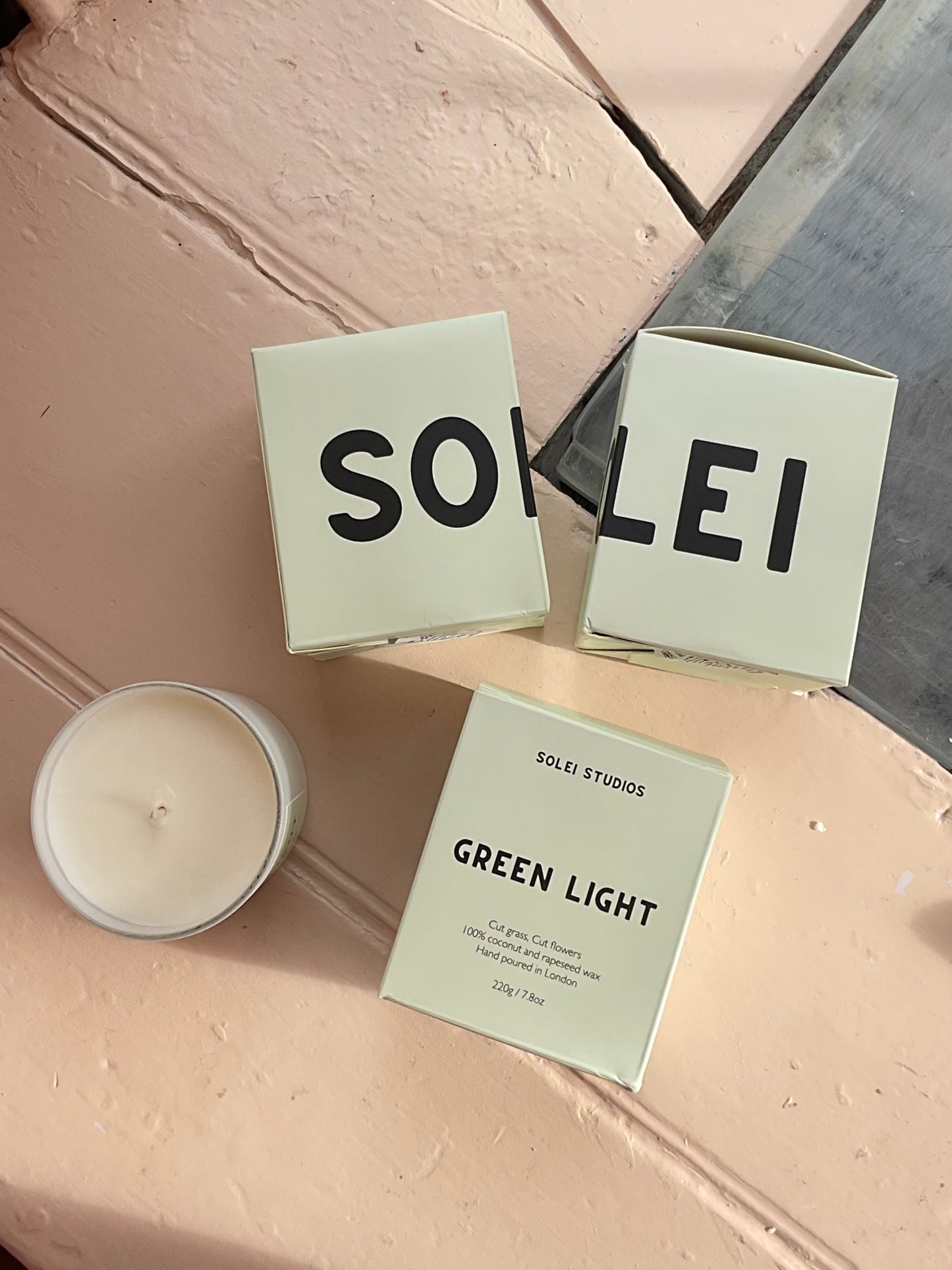 Green Light Candle
