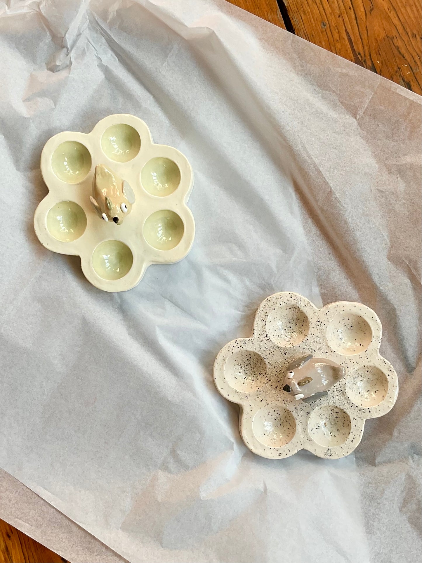 'Speckled' Egg Holder