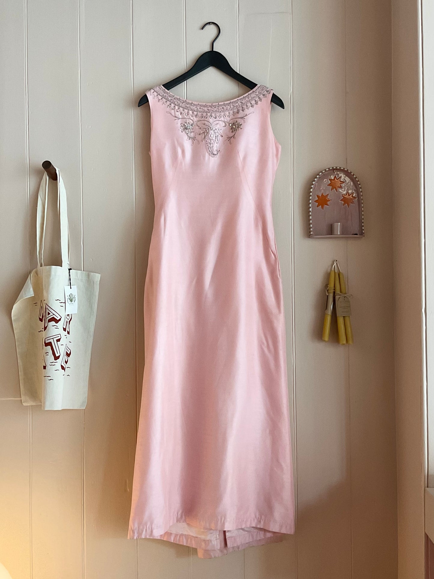 Vintage Robert Dorland Pink Occasion Dress