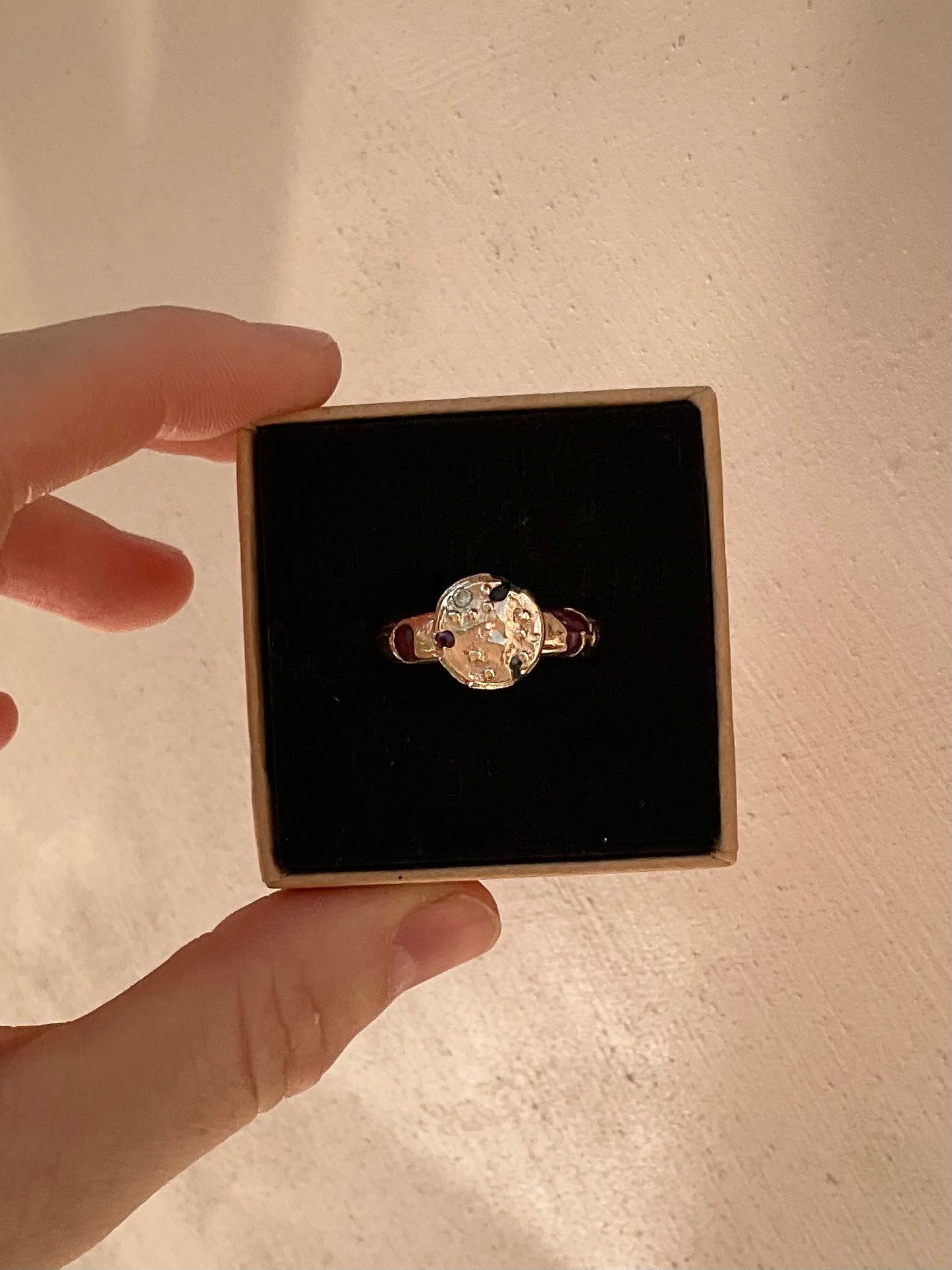 Rose Gold Planet Ring