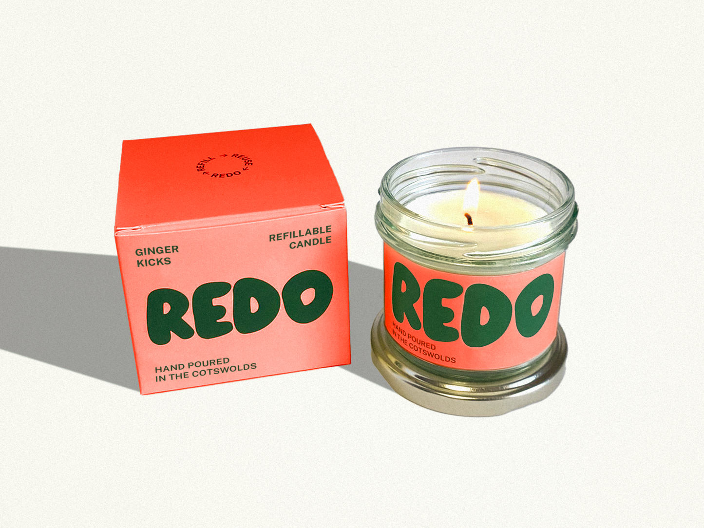 Ginger Kicks Candle