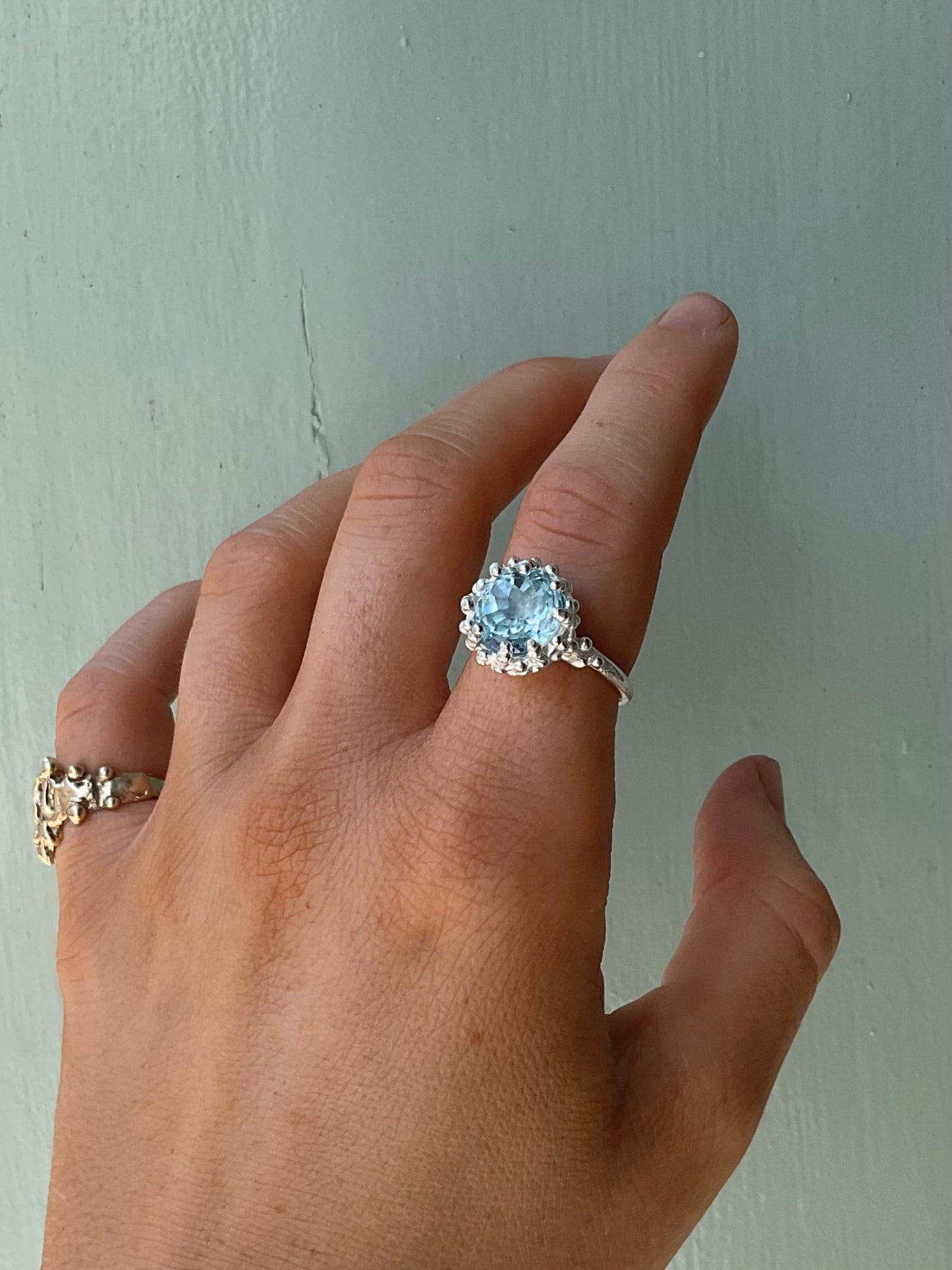 SPLASH Ring, Aqua Topaz