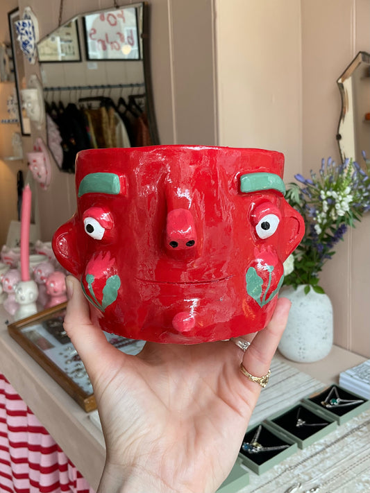 PonkyWots “Rosy Boi” Chunky Pot