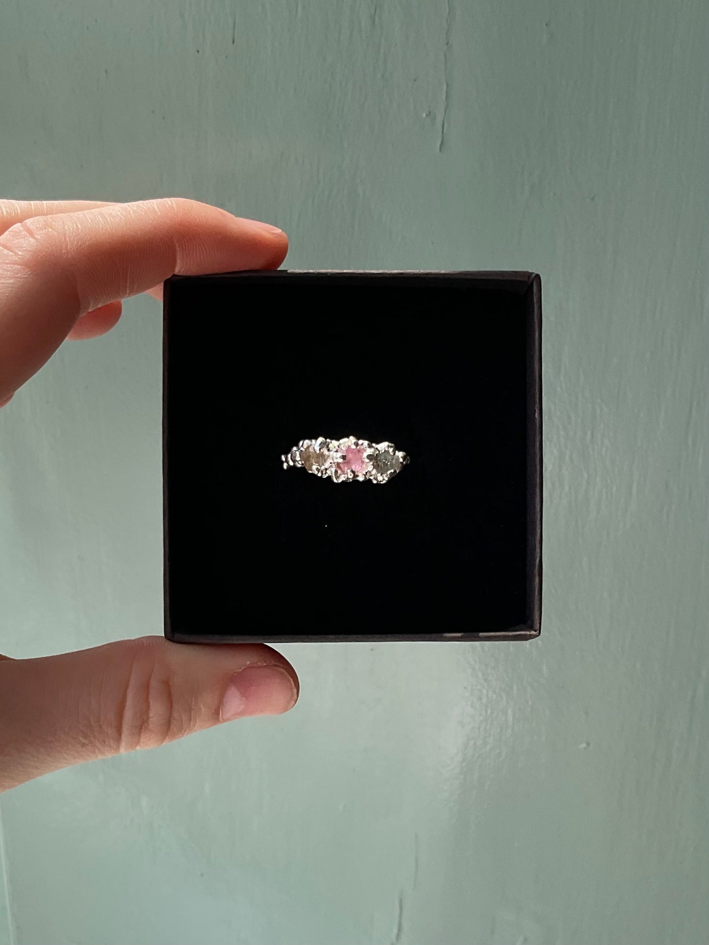 Tourmaline Barnacle Ring #9