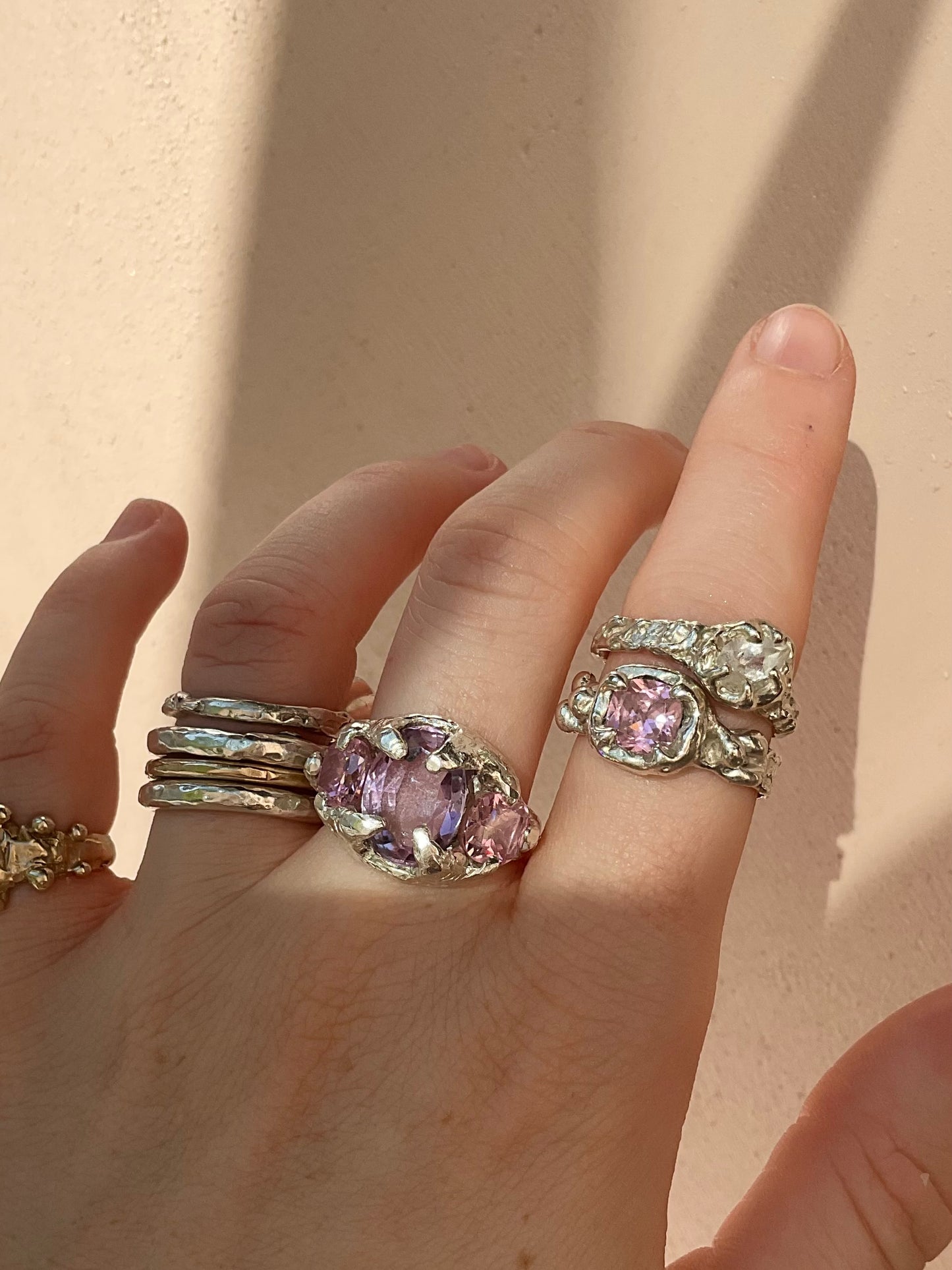 Amethyst Cocktail Ring