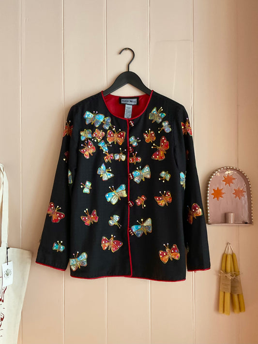 Indigo Moon Butterfly Jacket