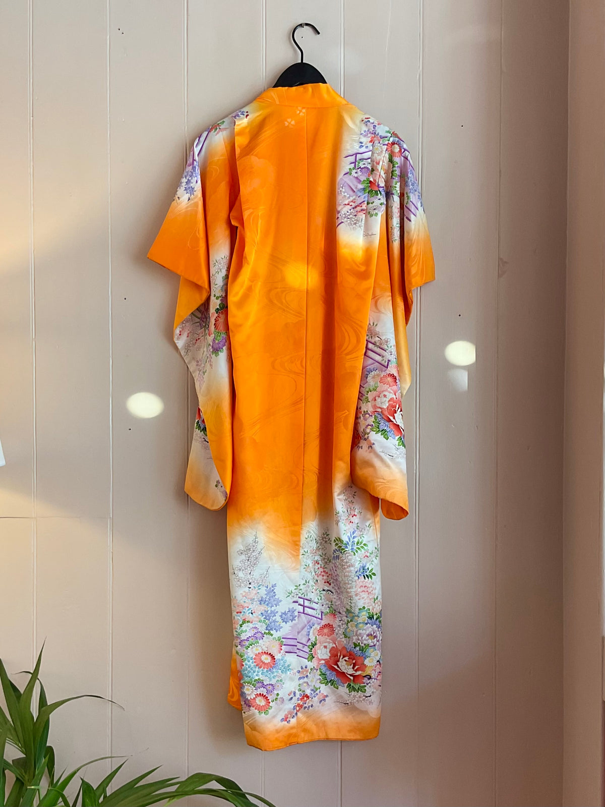 Vintage Orange Kimono