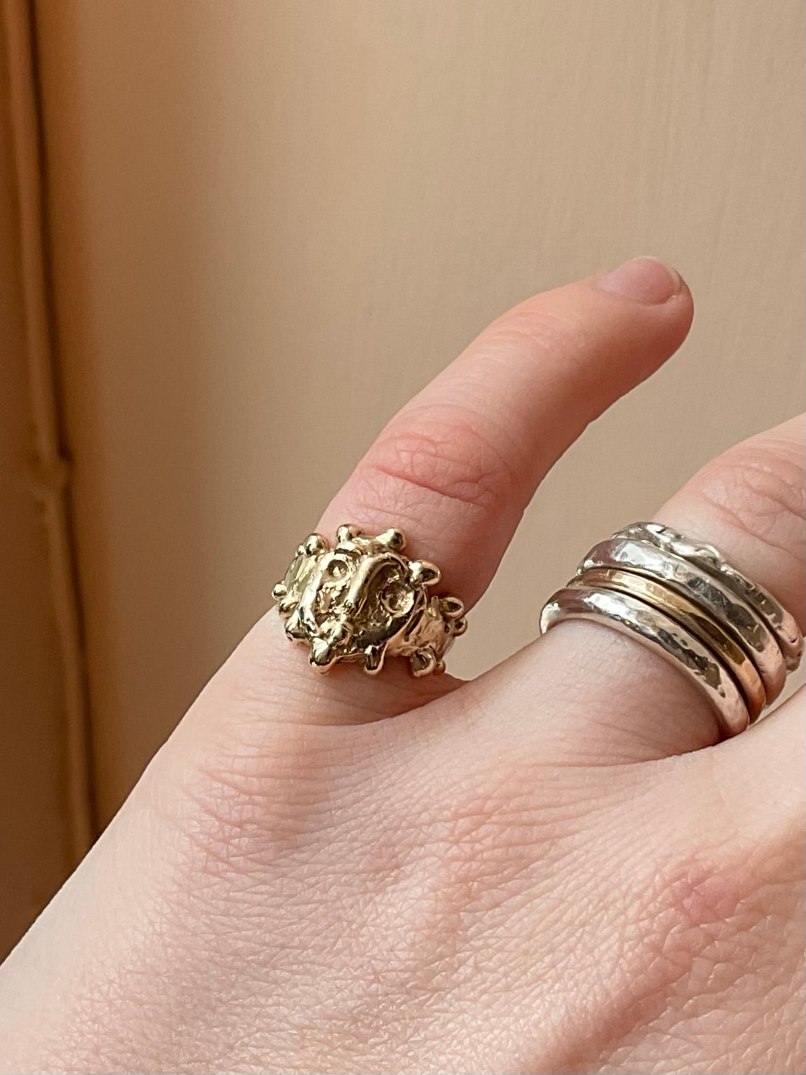Golden Child Pinky Ring