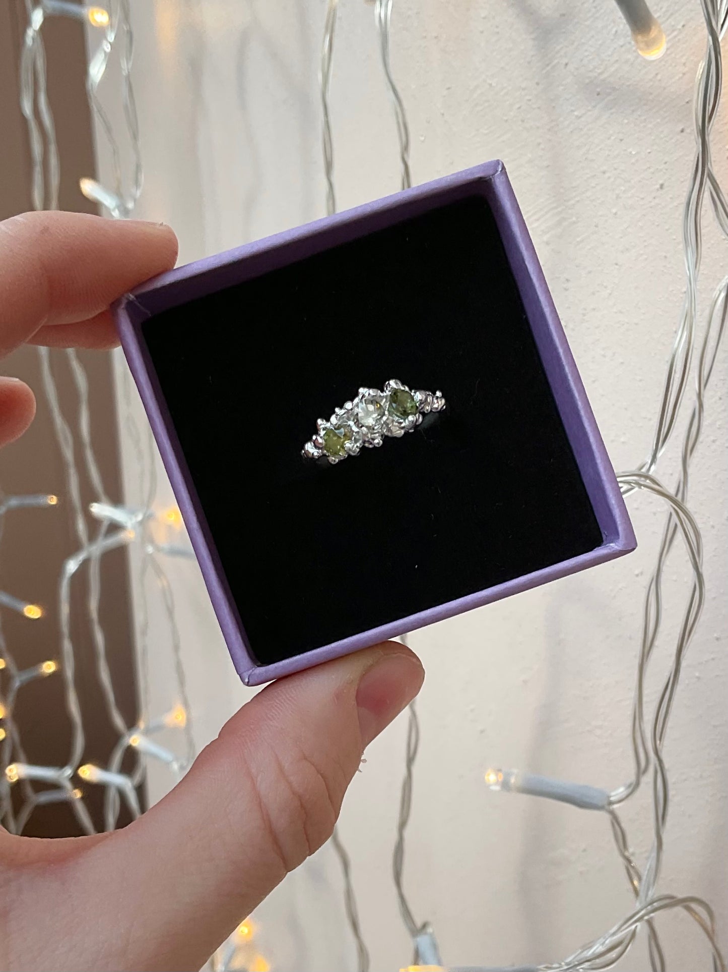 Tourmaline Barnacle Ring #6