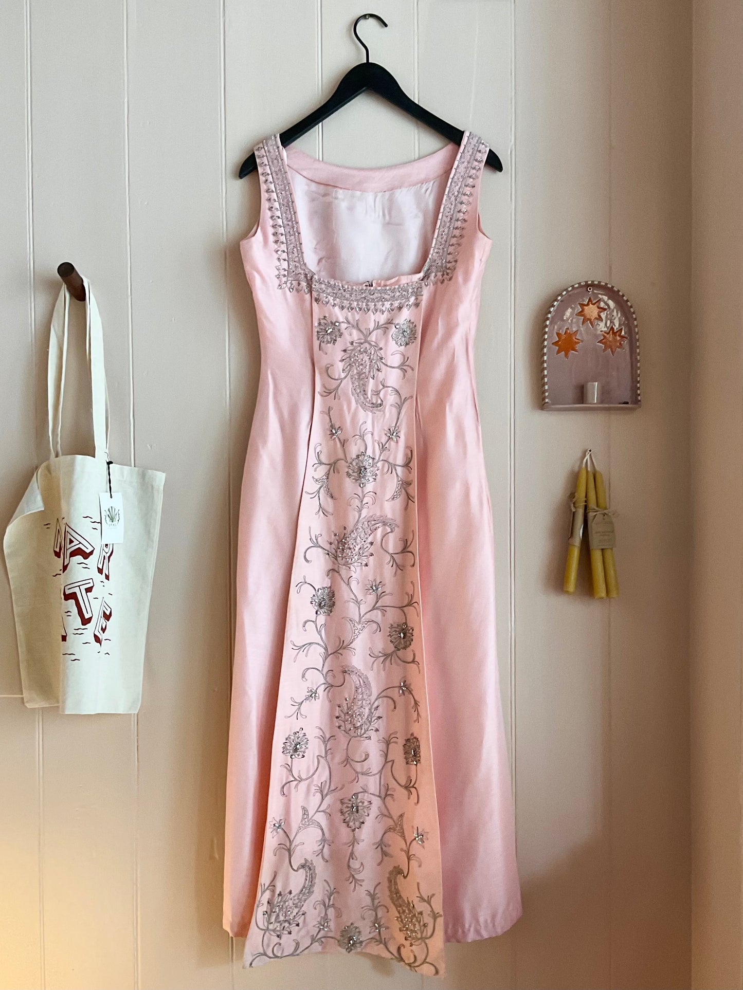Vintage Robert Dorland Pink Occasion Dress