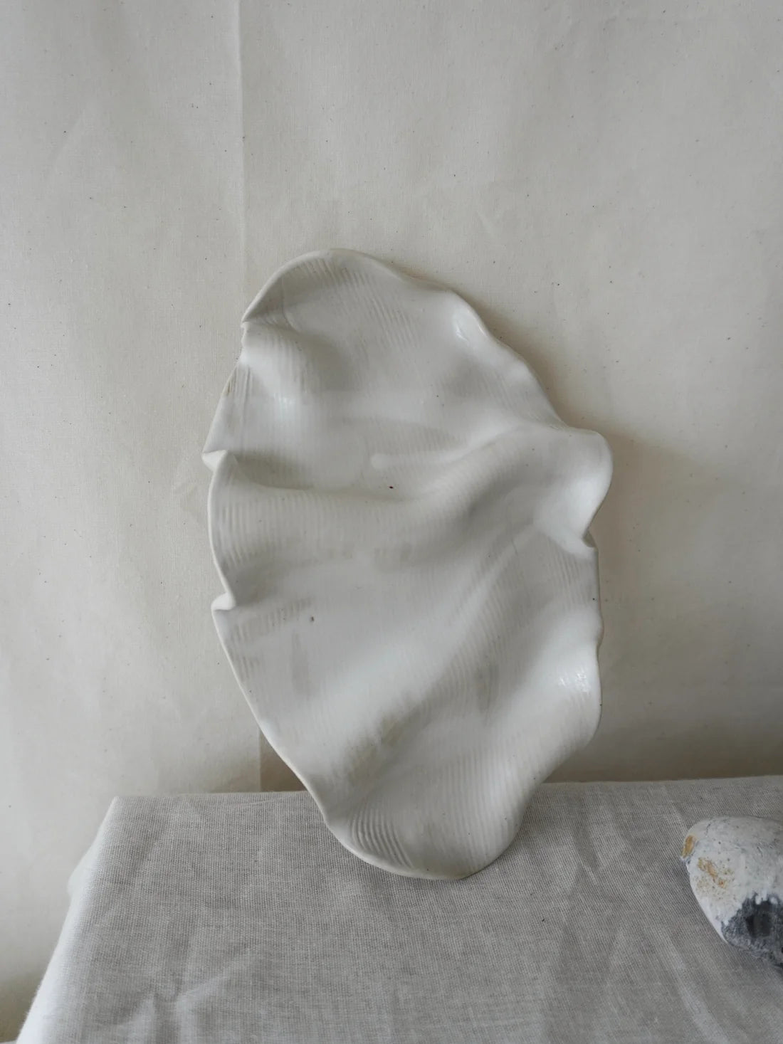 ‘Fluiform’ White Tray