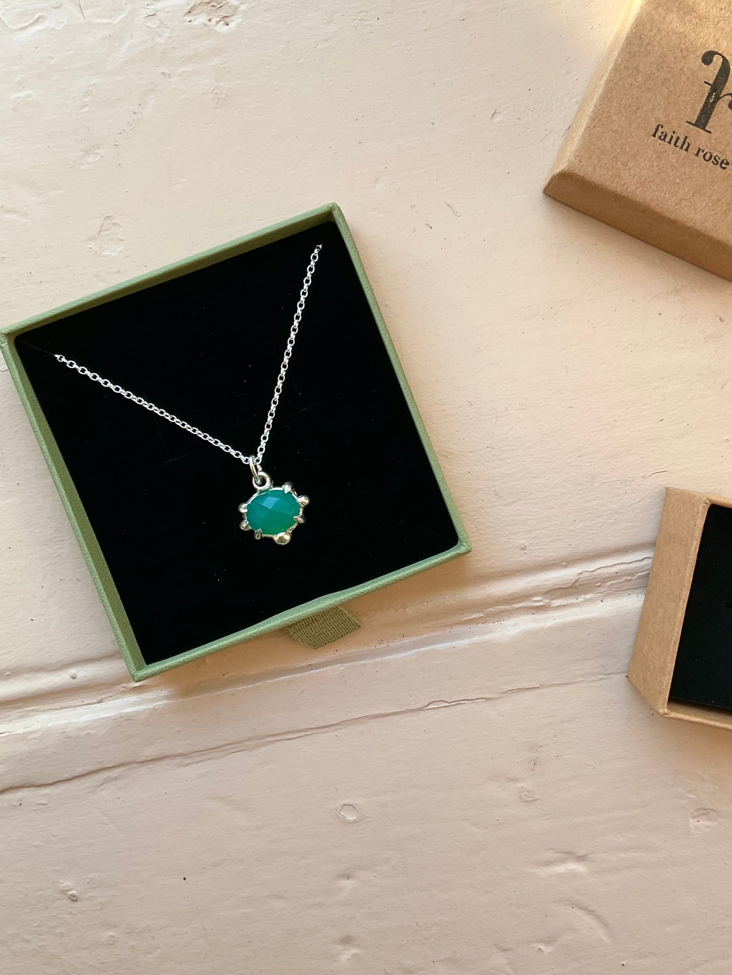 Vintage Chrysoprase Necklace