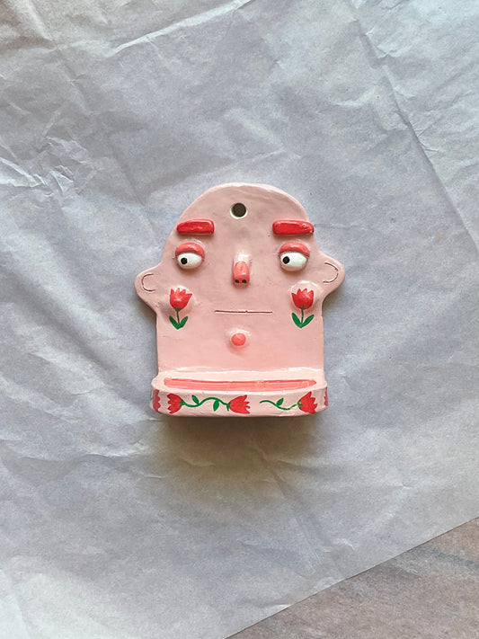 Pink Tulip Ponky Wots Wall Shelf