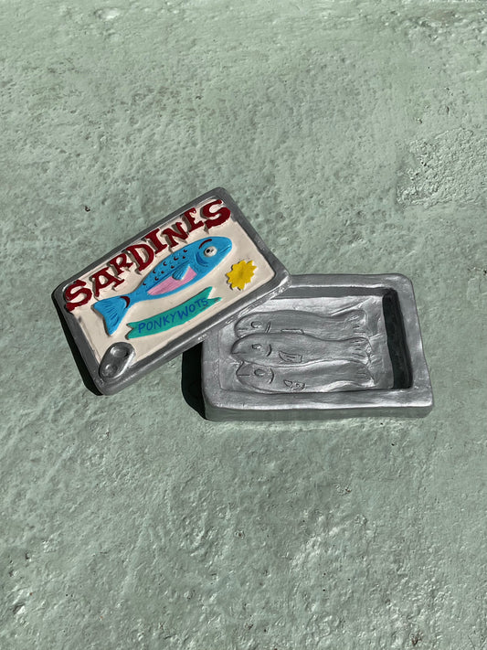 Sardine Matchbox / Storage Tin