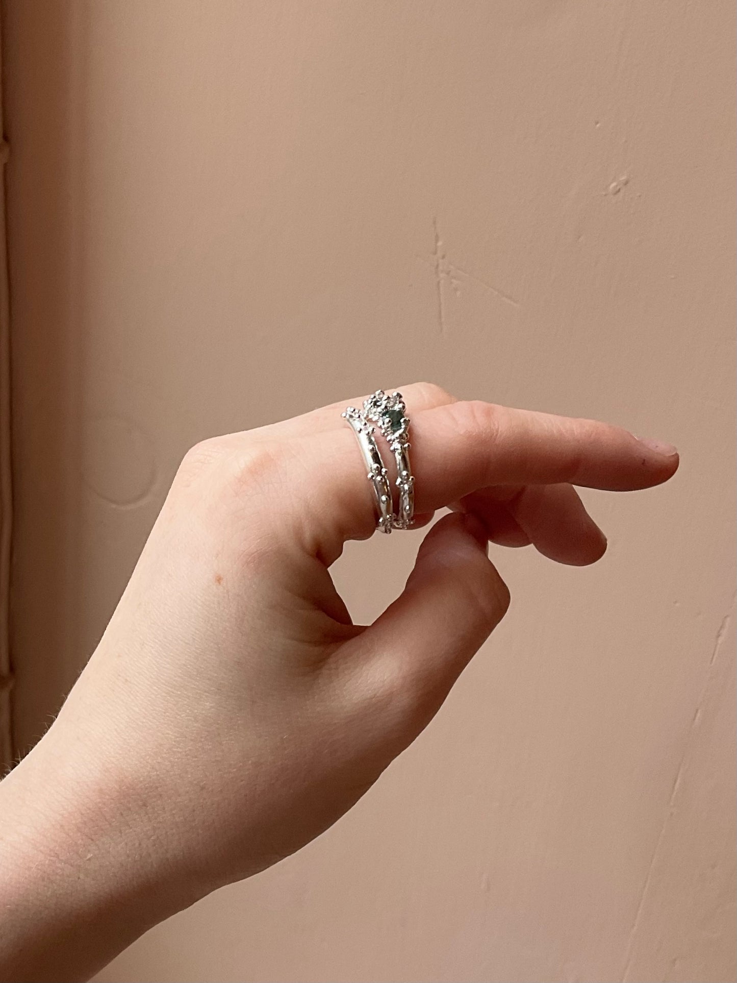 Tourmaline Barnacle Ring #3