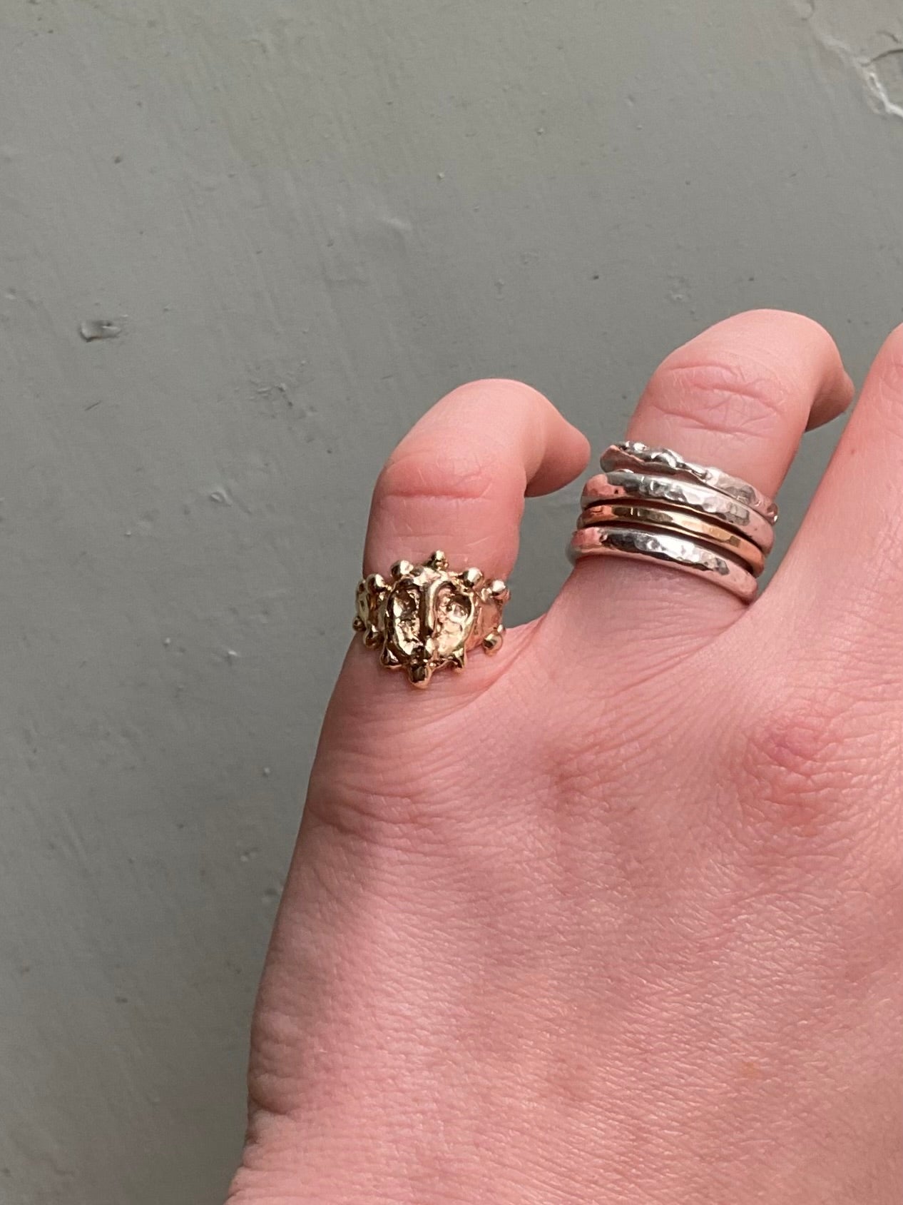 Golden Child Pinky Ring