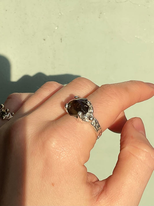 Smokey Quartz Ring #2